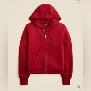 J.Crew Scuba-knit full-zip hoodie